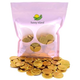 Sunny Island Gold Coin Milk Chocolate Candy, 2 Pounds Bag