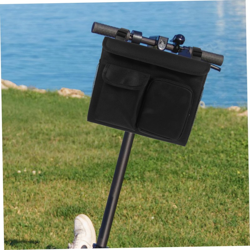 Ipetboom Wheelchair Accessory Bag Senior Walker Pouch Cup Holder under