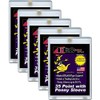 5-Count Pro-Mold 35pt. Magnetic One-Touch Card Holders Holds Sleeved Card