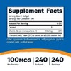 Nutricost Vitamin K2 MK-7 100 mcg, 240 Softgels - Gluten