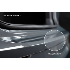 Blackshell® Boot Sill Protector Film Suitable for Renault Clio Type X98 Year 2012-2019 Transparent Perfect Fit Bumper Protection Including Set for Film