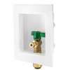 EFIELD Push-fit Pre-Assembled Ice Maker Outlet Box, 1/2-Inch Push-Fit Connection