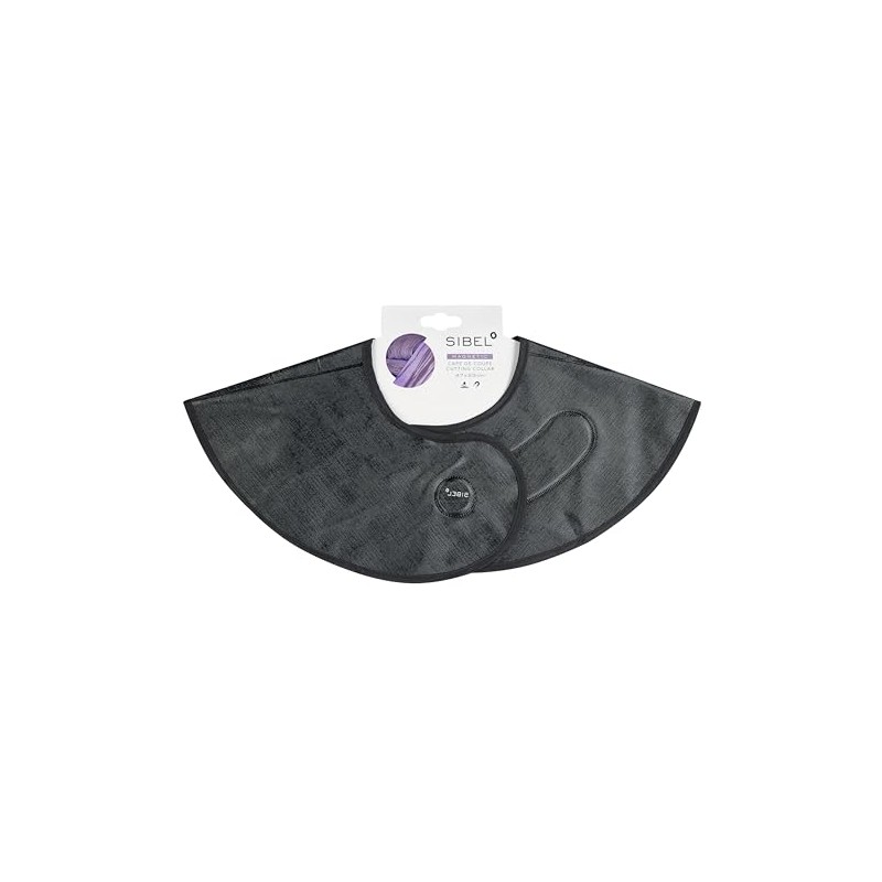 SIBEL Hairdressers magnetic cutting collar - Black