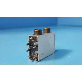 Unbranded (2 PCS) CONNECTOR JACK DUAL STEREO, 3.5MM WITH SWITCH, PCB, SJD TYPE