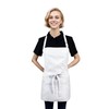 Waterproof Aprons for Women with 3 Large Pockets, Short Kitchen
