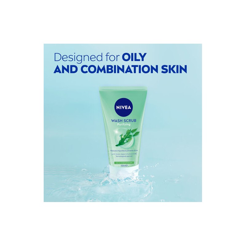Nivea Visage 2 In 1 Wash And Scrub Daily Essentials