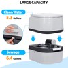 HSM 6.4 Gallon Waste Tank Portable Toilet for Camping RV