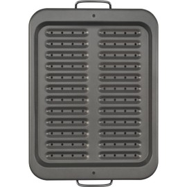 GoodCook Everyday Nonstick Steel Broiler Pan, 11.5" x 14.25", Gray