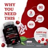 Montmorency Cherry Capsules 3200mg – High-Strength Tart Cherry Extract –