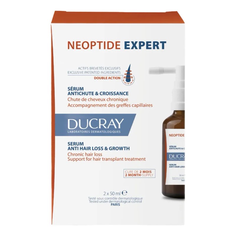 Srum Capilar Ducray Neoptide Expert 2x50 ml para Cabello con