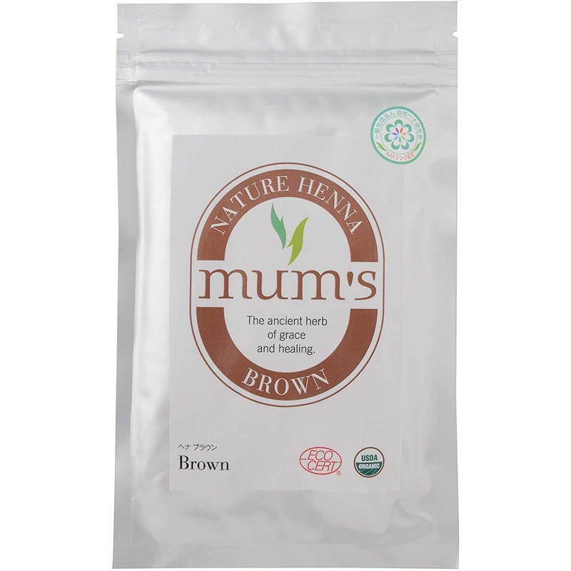 Mamuzu Henna Brown 3.5 oz (100 g) 3 Bag Set