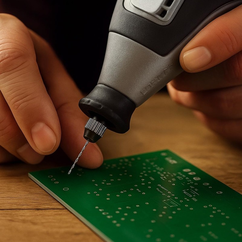 Lotsdonxia 20PCS High-Speed Steel Micro Drill Bit Set – Precision