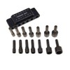 Hyshina 14-Piece Power Nut Driver Bit Set, Metric & SAE