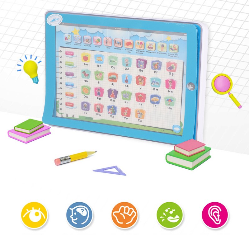 Children Learning Tablet English Letters Alphabet Tablet Kid Educational Machine