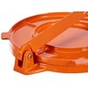 Ibili Tortilla Press 20 cm of Aluminium, Metal, Orange, 20