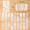 36 Pieces Journal Stencils for Bullet Dot Journals Supplies, 4