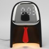 Smart Alarm Clock Gentleman Appearance Multifunctional Bedroom Bedside DecorationBlack