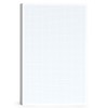 11x17 Large Graph Paper Pad, Top Glue Binding Grid Paper,