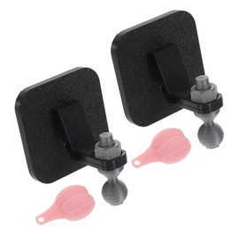 Gatuida 2pcs Mini Trailer Hitch Cover for Trucks Unique Tow Hook Cap and Easy Installation Towing Vehicle Exterior Accessory Protects Against Wear and Dirt