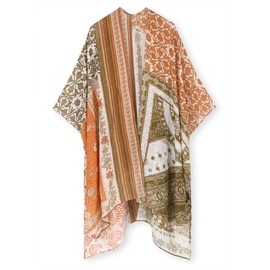 Spicy Sandia Women's Boho Kimono Cardigans Beach Cover Up Swimsuit Bathing Suit Coverup for Summer Swimwear Resort Wear