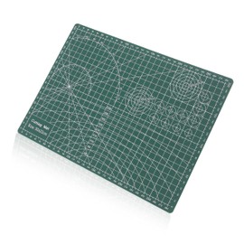 WALWAL Double-Sided Self Healing Cutting Mat, 11 Inches x 8 Inches Base for Quilting, Sewing Ideal for Sewing Crafts Hobby(A4)