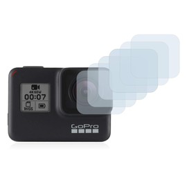 Savvies 6 Pack Screen Protector compatible with GoPro Hero 7 Black (Lens) Protection Film Clear
