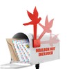 Anley Universal Outgoing Mail Dove Bird Mailbox Flag for Wood,