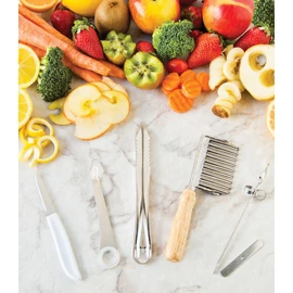 Fox Run 5552 Garnishing Set, Stainless Steel, 5-Piece