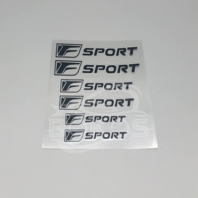 Bokos Lexus Brake Caliper Sticker Brake Caliper Cover Sticker Heat