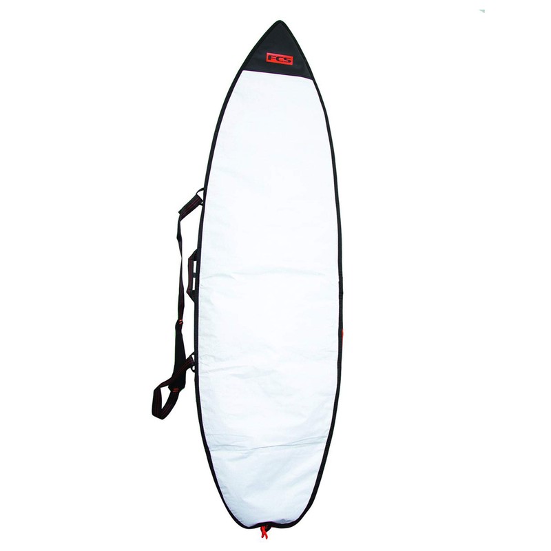 FCS Classic Fun Board Surfboard Bag Steel Blue/White 7'6"