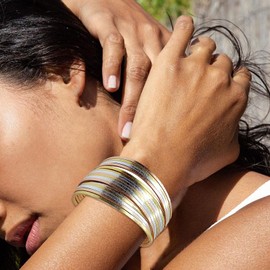 Long tiantian Bracelets for Women Stackable Bangle Cuff Leather Wrap Bracelets for Women Pulseras para Mujer Western Jewelry for Women