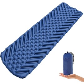 Camping Mat, Sleeping Mat Ultralight Inflatable Camping Mattress Water-resistant Sleeping Pad Camping Roll Mat Small Pack Size Sleeping Mats Camping for Outdoor Hiking Travel Backpacking