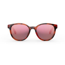 Rheos Wyecreeks Floating Polarized Sunglasses | 100% UV Protection | Boating & Fishing | Water Sport | Anti-Glare | Mens & Womens (Tortoise | Rose)