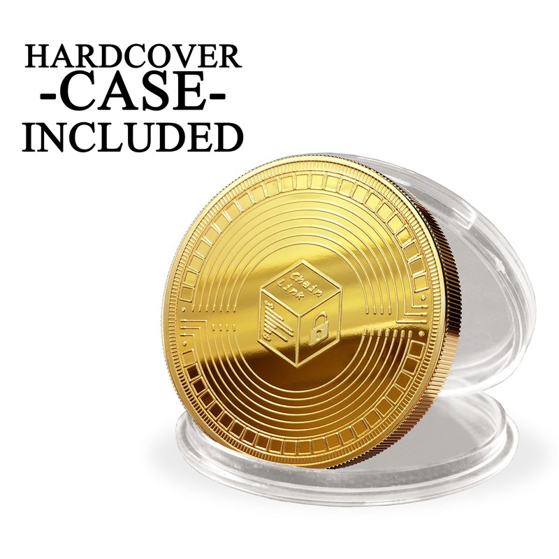 innoGadgets Physical Dogecoin Medal 24K Real Gold Plated True Collectible