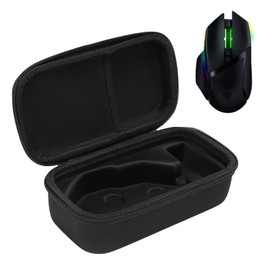 Estuche Rígido de Viaje para Razer Ratón Inalámbrico para Juegos, Estuche de Viaje EVA Impermeable Estuche Rígido de Almacenamiento de Viaje para Razer Basilisk Ultimate, Resistente a los Golpes, Negr