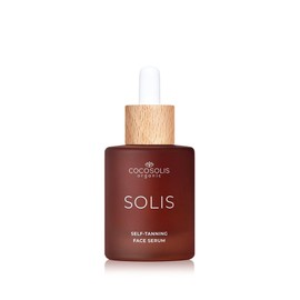 COCOSOLIS SOLIS Self-tanning Face Serum, Self-Tanning and Care for the Face, Self-Tanning Drops for Individual Tan and Intensity in a Few Hours, Long-Lasting, Without Streaks