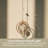 H&D HYALINE & DORA Crystal Galaxy Suncatcher, Hanging Rainbow Suncatcher