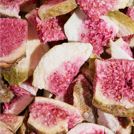 Drink Botanicals | Freeze Dried Figs, Fig Slices Chips | 100% Natural | 150+ Slices | Edible | 100 Grams, 3.52 oz | For Baking, Cereal Topper, Yogurt, Cake, Cocktail Decorations | PET Jar, GMO-Free