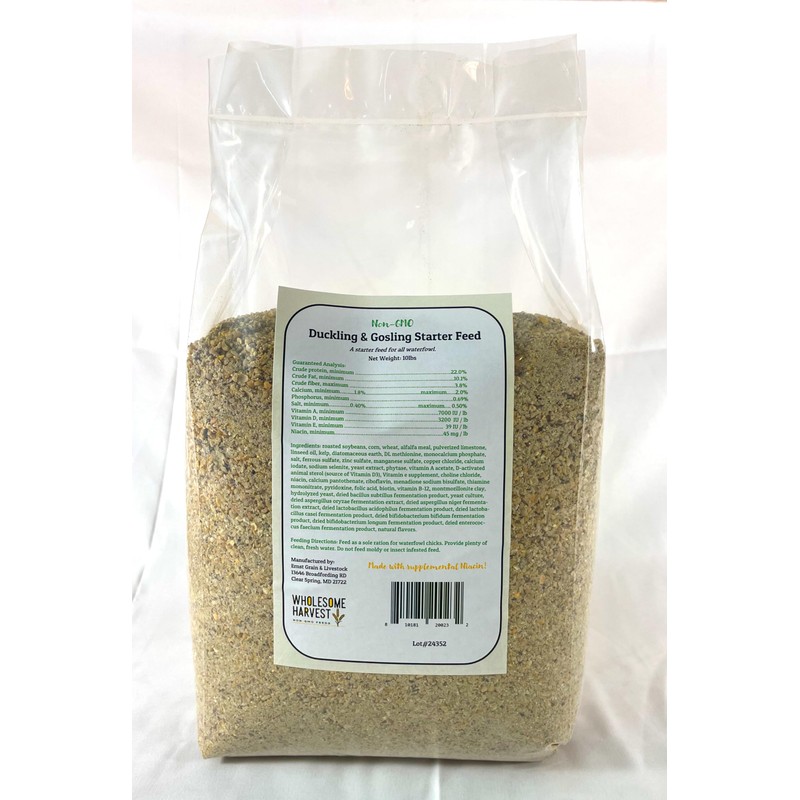 Wholesome Harvest Non-GMO 10 lb Natural Gosling & Duckling Starter