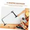 SHINEOFI Jewelry Processing Bow Saw U Shaped Hacksaw for DIY