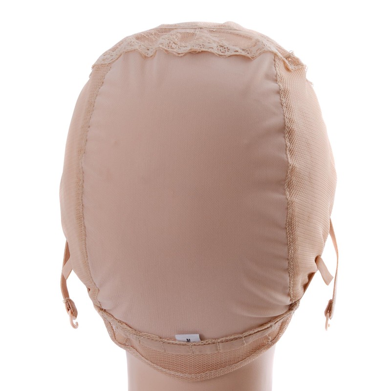 YANTAISIYU 4X4 Inch U Part Swiss Lace Wig Cap for