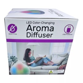 Unbranded LED Color-Changing Water-Free Aroma Diffuser USB powered