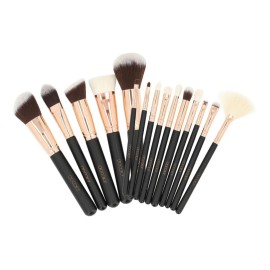 Docolor Set 15 Brochas Ojos + Rostro - Rose Gold Originales