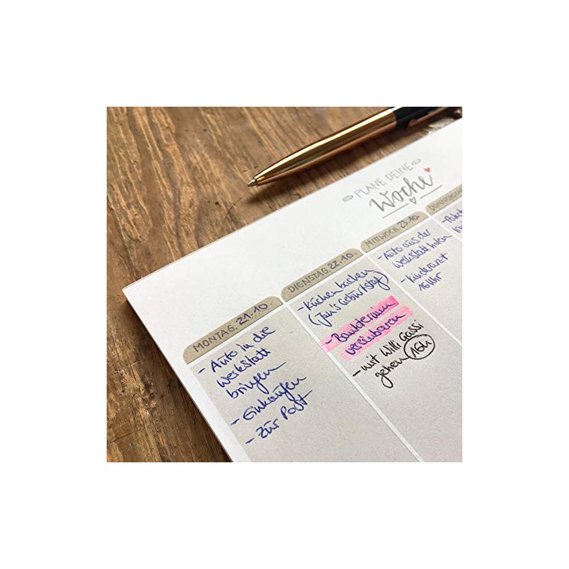 A5 Weekly Planner for Tasks & To-Dos, Plan Your Week,