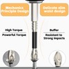 6Pcs Magnetic Screwdriver Bits, High Magnetic Screwdriver Drill Bit Set,
