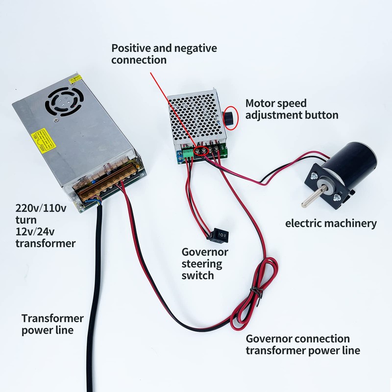 High Torque DC Motor 12 V/24 V Permanent Magnet Motor