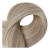 Fshine Extensiones De Cabello Humano 50gr 14in 18 Ash Blonde