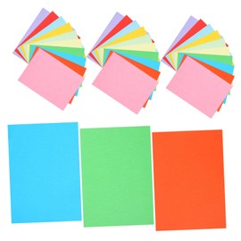 Operitacx 3 Packs Color Copy Paper A4 Printing Paper A4 Printer Paper Pastel Cardstock Dissolvable Paper Pastel Paper Black Card Stock Colorful Paper Hard Paper Cardstock Colored Blank Paper