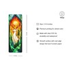 TwoDays Fantasy Stained Glass Art Transparent PVC Bookmarks, Dark Romance
