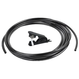 Lemoy Size 1/4 Inch, 20 Meters 60 feet Length Tubing Hose Pipe for RO Water Filter System +tube cutter (Black 20 meters（60 feet）)